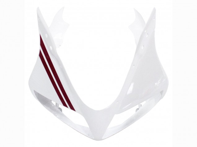 2003-2013 Suzuki SV650 Motorcycle Fairings - White with Dark Red Lines Australia