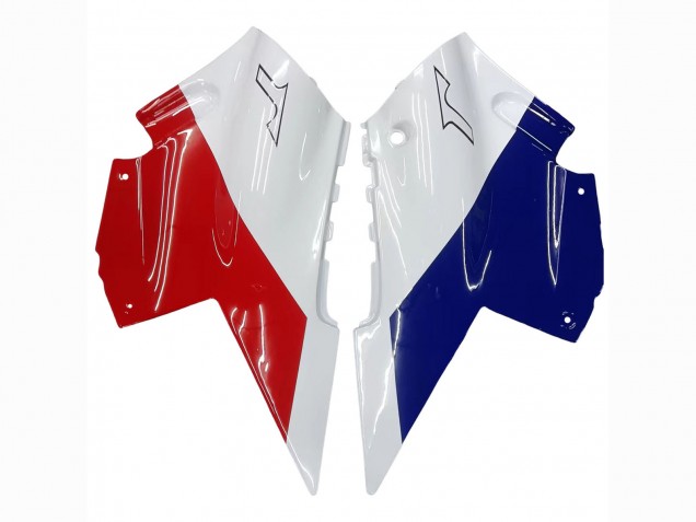 1984-1987 Suzuki RG400 RG500 RG400/500 Motorcycle Fairings - White Red Blue Yellow Motul Michelin Pepsi Australia