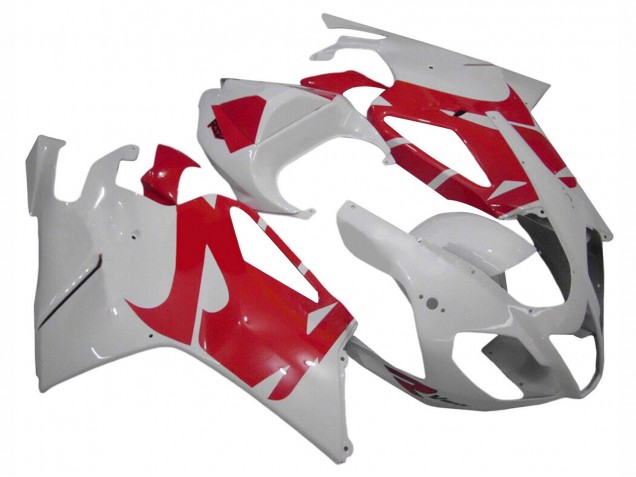 2003-2006 Aprilia RSV1000 Motorcycle Fairings - White Red Australia