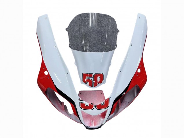 2003-2006 Aprilia RSV1000 Motorcycle Fairings - White Red Black Yellow 58 Australia