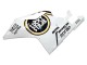 2003-2006 Aprilia RSV1000 Motorcycle Fairings - White Black Lucky Strike Motul Michelin Australia