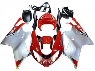 Affordable 2003-2006 Aprilia RSV1000 Motorcycle Fairings - White Red Black Australia