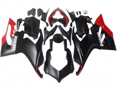 Affordable 2020-2024 Ducati Panigale V2 Motorcycle Fairings - Red Matte Black Corse Australia
