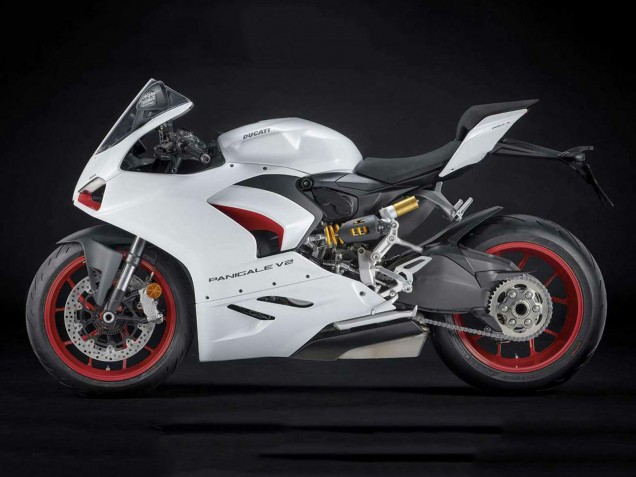 2020-2024 Ducati Panigale V2 Motorcycle Fairings - White Red Matte Black Australia