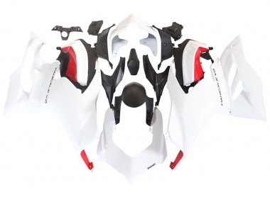 Affordable 2020-2024 Ducati Panigale V2 Motorcycle Fairings - White Red Matte Black Australia