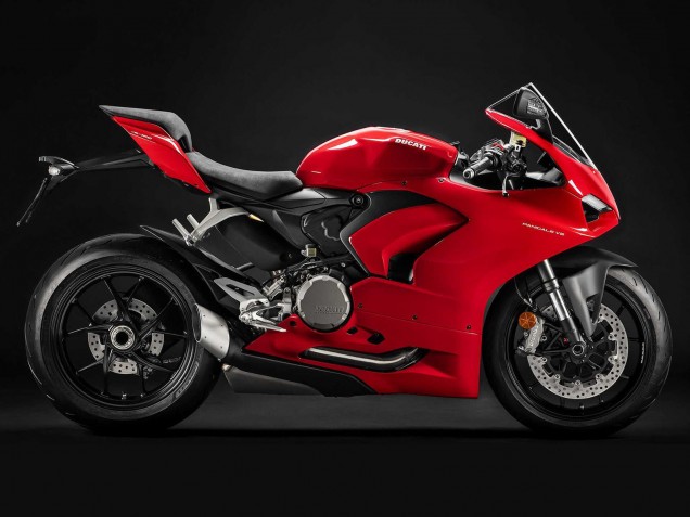 2020-2024 Ducati Panigale V2 Motorcycle Fairing - Red Matte Black Australia