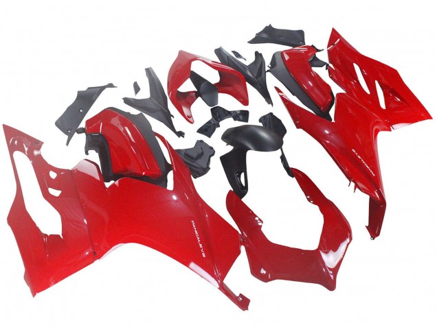 2020-2024 Ducati Panigale V2 Motorcycle Fairing - Red Matte Black Australia