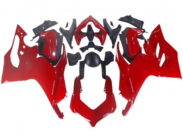 2020-2024 Ducati Panigale V2 Motorcycle Fairing - Red Matte Black Australia