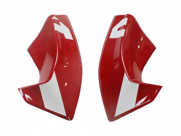 2020-2024 Ducati Panigale V2 Motorcycle Fairings - Red Glossy Black Monster Corse Australia