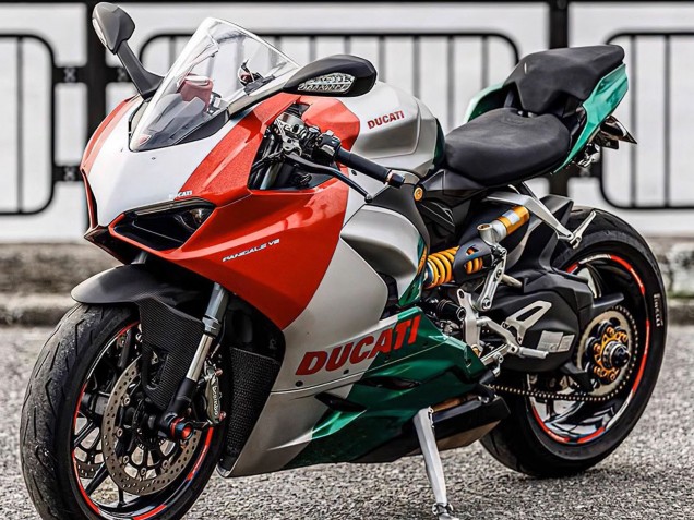 2020-2024 Ducati Panigale V2 Motorcycle Fairings - Silver Red Green Australia