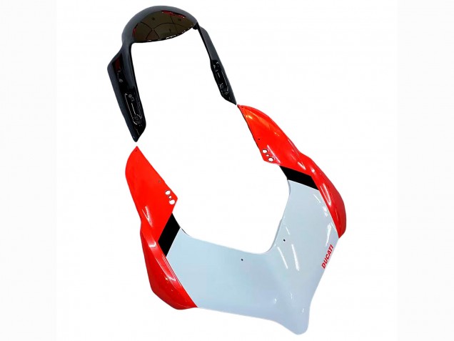 2020-2024 Ducati Panigale V2 Motorcycle Fairing Kits - White Red Glossy Black Australia