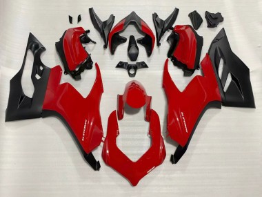 Affordable 2020-2024 Ducati Panigale V2 Motorcycle Fairings - Red Matte Black Australia