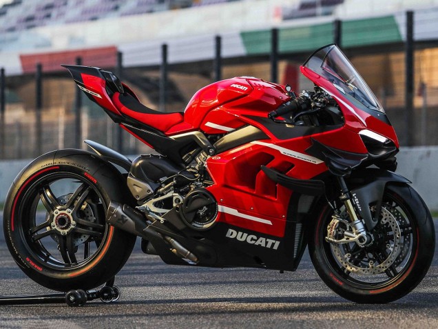 2020-2021 Ducati Panigale V4 V4S Motorcycle Fairings - Red White Black Australia