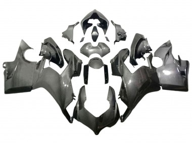 Affordable 2018-2019 Ducati Panigale V4 V4S Motorcycle Fairings - Black Carbon Fiber Style Australia