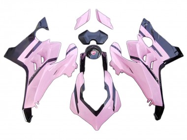 Affordable 2020-2021 Ducati Panigale V4 V4S Motorcycle Fairings - Pink Glossy Black Australia
