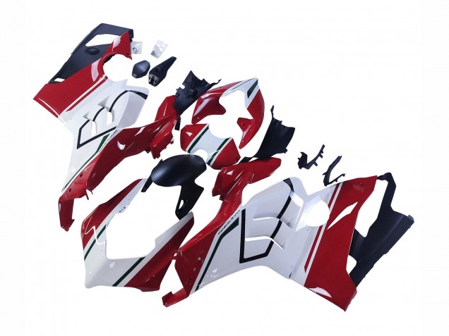 2020-2021 Ducati Panigale V4 V4S Motorcycle Fairings - White Red Green Matte Black Australia