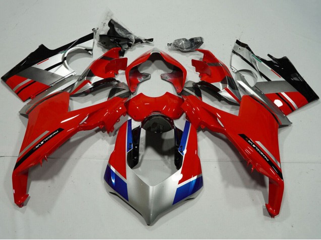2018-2019 Ducati Panigale V4 V4S Motorcycle Fairings - Silver Red Blue Glossy Black Australia