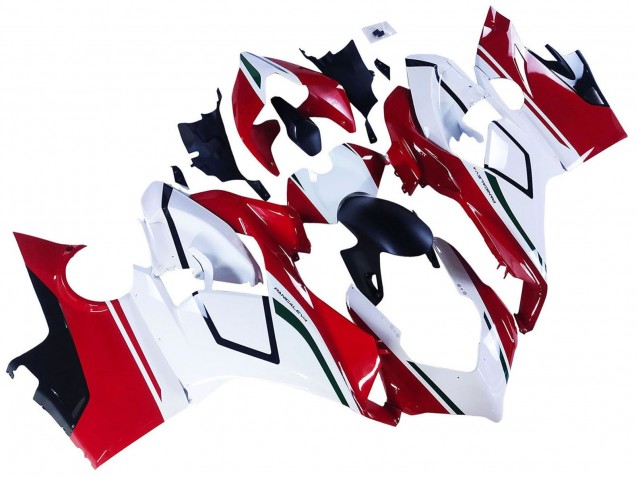 2018-2019 Ducati Panigale V4 V4S Motorcycle Fairings - White Red Green Glossy Black Australia