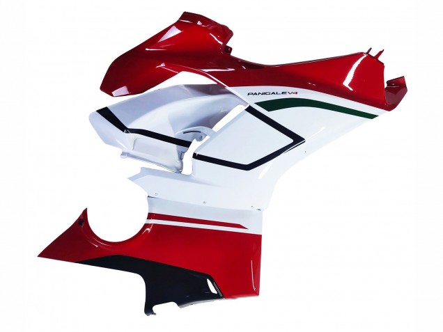 2018-2019 Ducati Panigale V4 V4S Motorcycle Fairings - White Red Green Glossy Black Australia