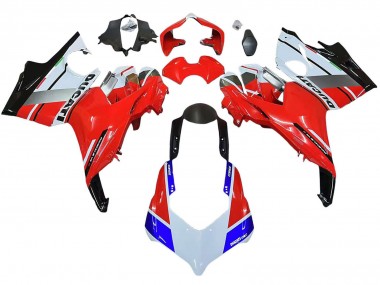 Affordable 2018-2019 Ducati Panigale V4 V4S Motorcycle Fairings - White Silver Red Glossy Black Australia