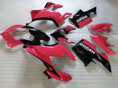 Affordable 2020-2021 Ducati Panigale V4 V4S Motorcycle Fairing - Pink Glossy Black Australia