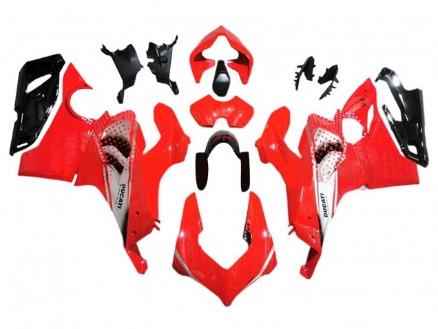 2018-2019 Ducati Panigale V4 V4S Motorcycle Fairings - Silver Red Glossy Black Australia
