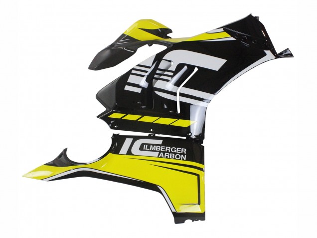2020-2021 Ducati Panigale V4 V4S Motorcycle Fairings - Yellow White Glossy Black Australia