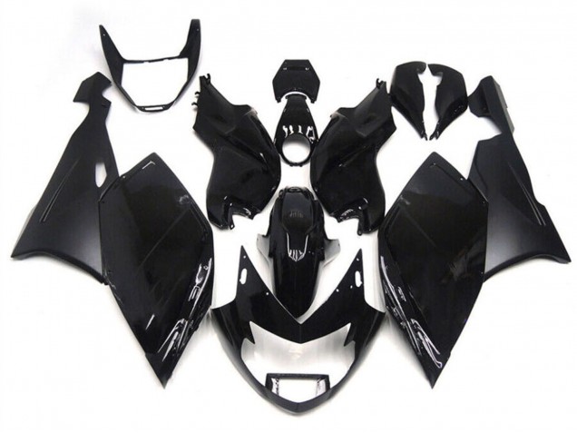 2005-2010 BMW K1200S Motorcycle Fairings - Glossy Black Matte Black Australia