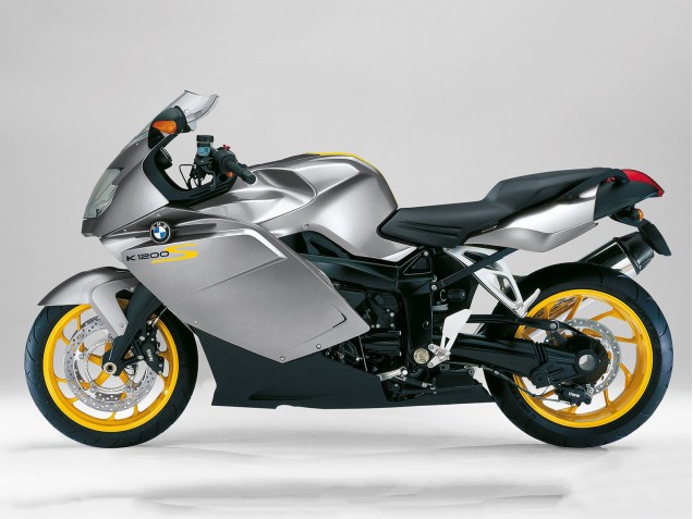 2005-2010 BMW K1200S Motorcycle Fairing Kits - Silver Yellow Black Australia