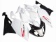2005-2010 BMW K1200S Motorcycle Fairings - White Glossy Black Australia