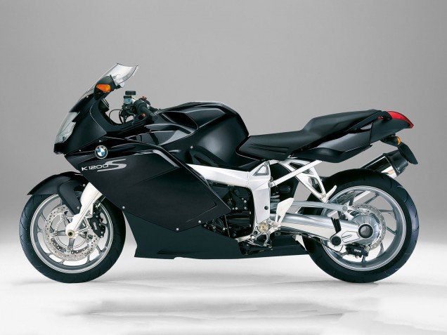 2005-2010 BMW K1200S Motorcycle Fairings - Matte Black Australia
