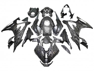 Affordable 2023-2024 BMW S1000RR Motorcycle Fairings - Black Forged Carbon Fiber Australia