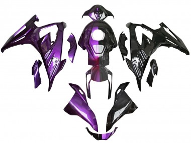 Affordable 2023-2024 BMW S1000RR Motorcycle Fairings - Purple Glossy Black Australia