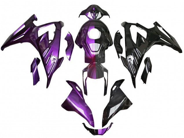 2023-2024 BMW S1000RR Motorcycle Fairings - Purple Glossy Black Australia