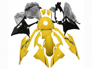 Affordable 2023-2024 BMW S1000RR Motorcycle Fairings - Yellow Glossy Black Australia