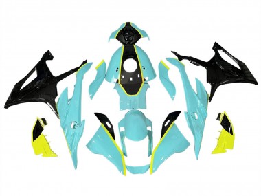 Affordable 2023-2024 BMW S1000RR Motorcycle Fairings - Light Green Yellow Black Australia