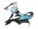2023-2024 BMW S1000RR Motorcycle Fairings - Light Blue Matte Black Petronas Australia