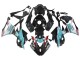 2023-2024 BMW S1000RR Motorcycle Fairings - Light Blue Matte Black Petronas Australia