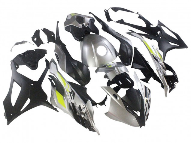 2023-2024 BMW S1000RR Motorcycle Fairings - Silver Matte Black Lime Green Australia