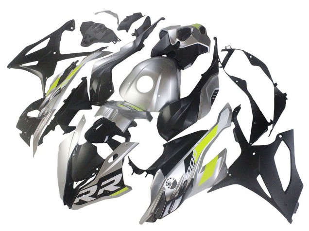 2023-2024 BMW S1000RR Motorcycle Fairings - Silver Matte Black Lime Green Australia