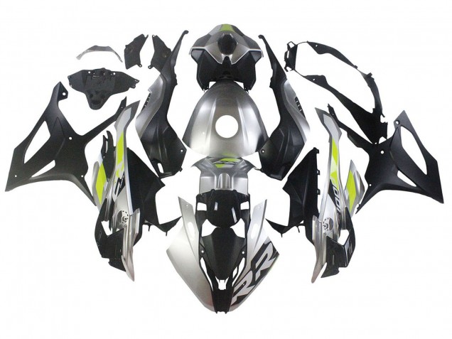 2023-2024 BMW S1000RR Motorcycle Fairings - Silver Matte Black Lime Green Australia