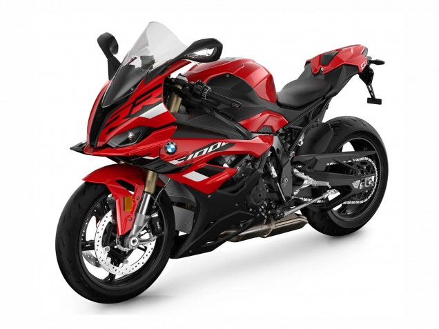 2023-2024 BMW S1000RR Motorcycle Fairings - Red Matte Black Australia