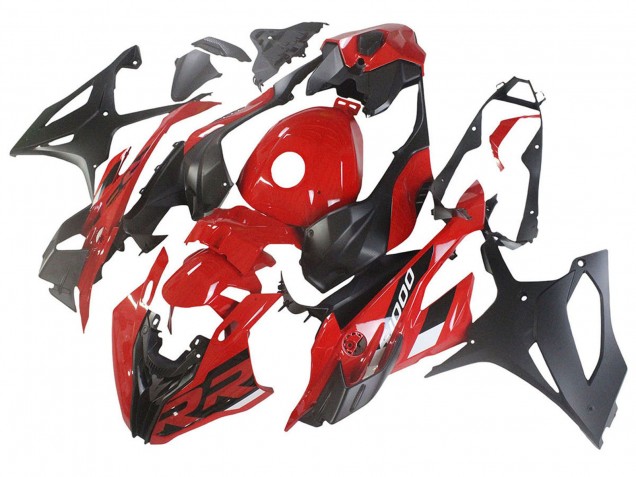 2023-2024 BMW S1000RR Motorcycle Fairings - Red Matte Black Australia