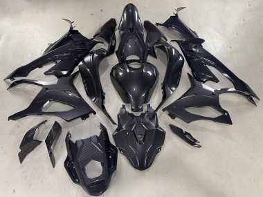 Affordable 2023-2024 BMW S1000RR Motorcycle Fairings - Glossy Black Carbon Fiber Australia