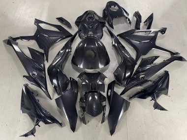 Affordable 2023-2024 BMW S1000RR Motorcycle Fairings - Glossy Black Carbon Fiber Australia