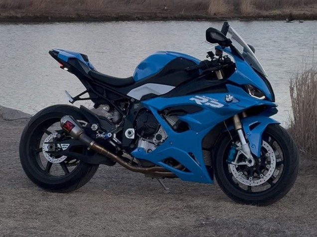 2023-2024 BMW S1000RR Motorcycle Fairings - Glossy Blue Australia