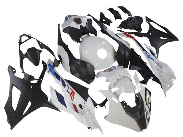 2023-2024 BMW S1000RR Motorcycle Fairing - White Blue Red Matte Black Australia