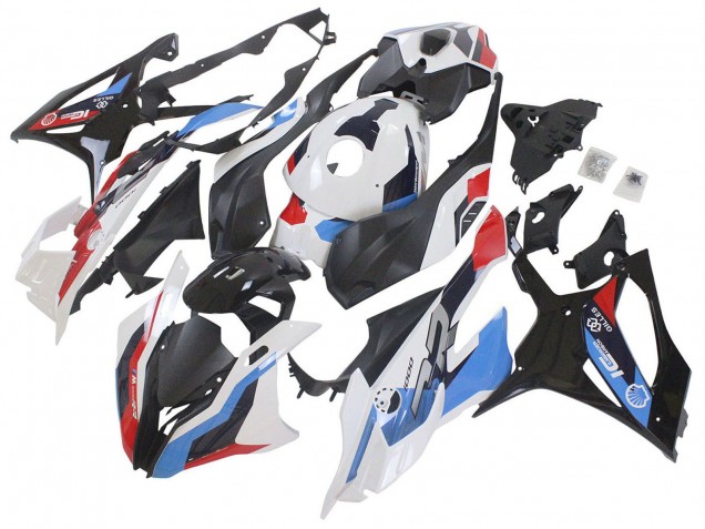 2023-2024 BMW S1000RR Motorcycle Fairings - White Blue Red Matte Black Australia