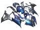 2019-2022 BMW S1000RR Motorcycle Fairings - Gradient Blue Purple Forged Carbon Fiber Australia