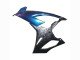 2019-2022 BMW S1000RR Motorcycle Fairings - Gradient Blue Purple Forged Carbon Fiber Australia